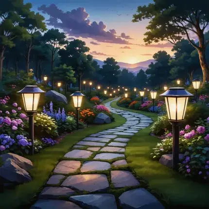Spoljašnje Solarne Lampe: Ekološki Prijateljsko Osvetljenje Bašte